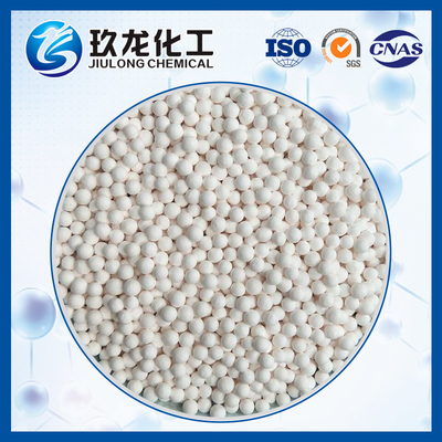 Oil Column Formed Alumina Spheres Carrier White Spherical Shape High Strength